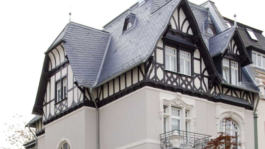 Historical town mansion in Frankfurt